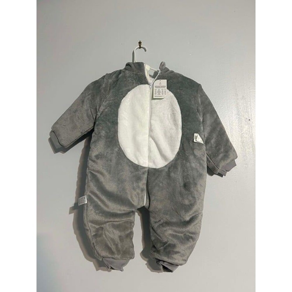 MICHLEY Unisex Baby Animal Costume Winter Autumn Hooded Romper Halloween Sz 110